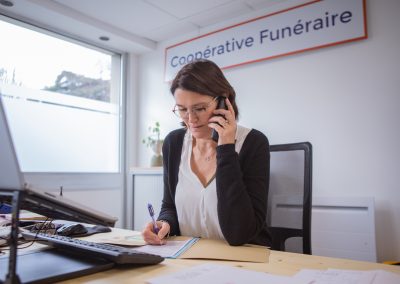 Séverine Masurel, conseillère funéraire à votre écoute